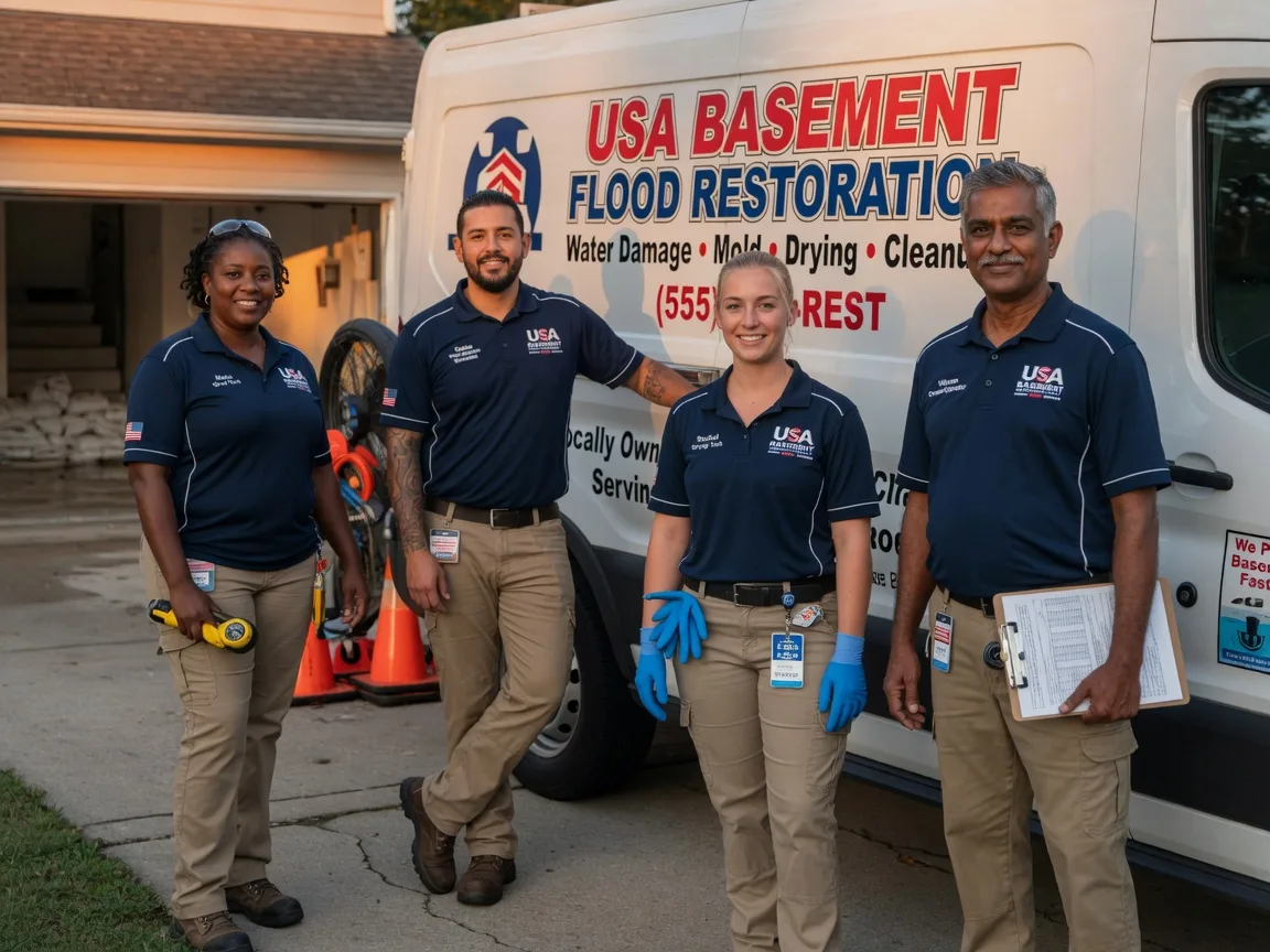 Basement Flood Cleanup company in Black Oak, AR