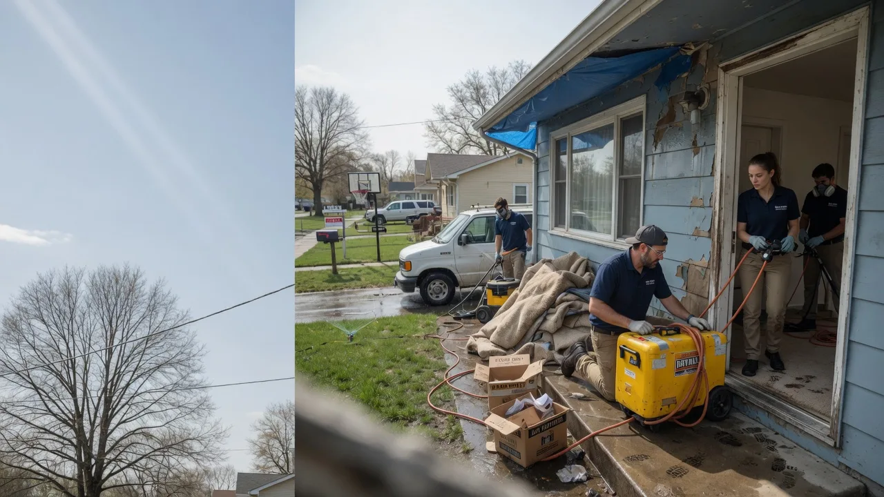 Basement Flood Cleanup in Black Oak, AR near me